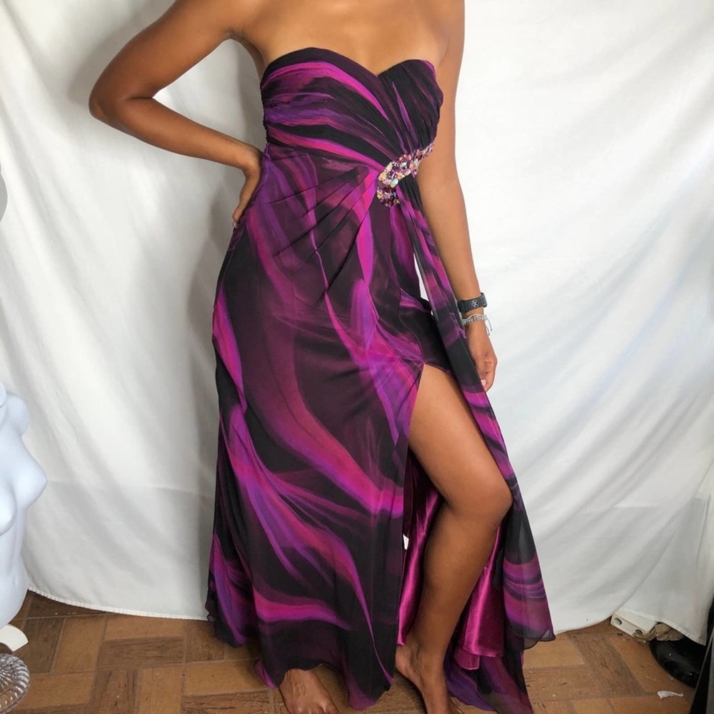 Gorgeous Stunning Camille La Vie Evening Gown Event Party Dress 4